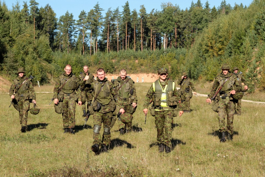 Kõrgema Sõjakooli ühtlustamiskursusel osalejad 2013. aastal.