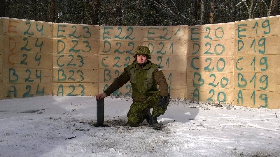 Reedene katselõhkamine on osa kõrgema sõjakooli kadeti Elmar Saha lõputööst