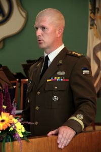 Kaitseväe Ühendatud Õppeasutuste Ülem kolonel Martin Herem. Foto: Lauri Rikas